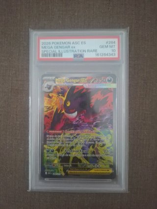 Carta Pokémon Mega Gengar EX PSA 10
