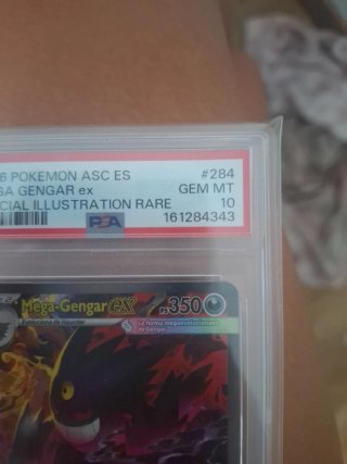 Carta Pokémon Mega Gengar EX PSA 10
