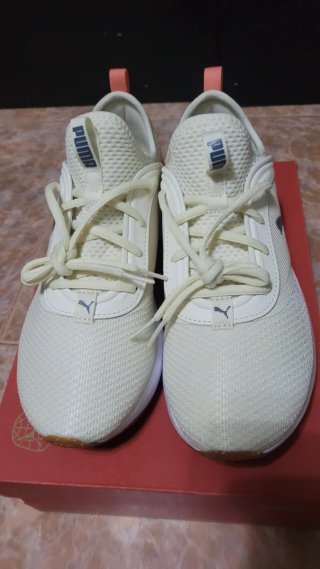 Zapatillas Puma Beige y Rosa Talla 38.5