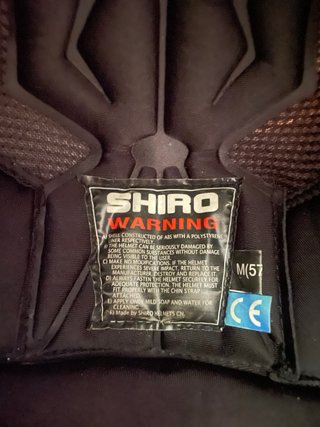 Casco Moto Shiro Blanco