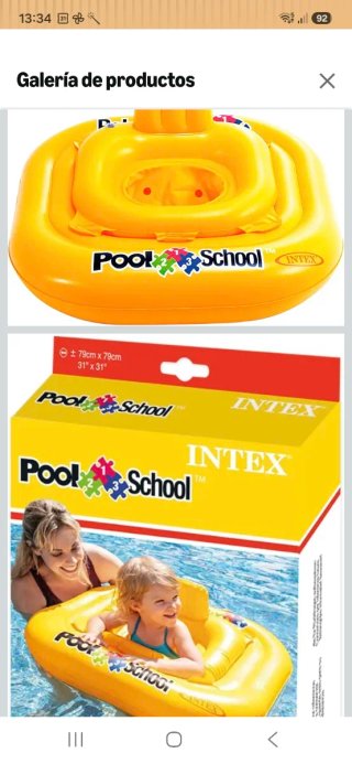 Flotador Bebé Pool School usado en 1 ocasión.