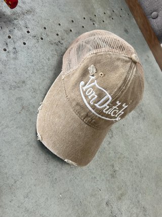 Gorra Trucker Von Dutch Beige