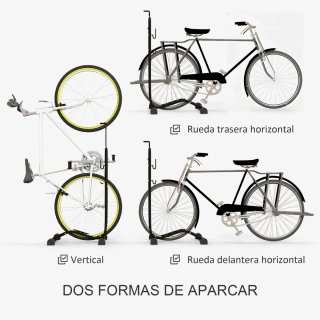 Soporte Bicicleta Vertical/Horizontal