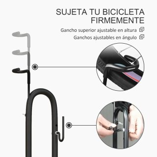 Soporte Bicicleta Vertical/Horizontal