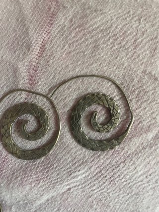 Lote 13 pares pendientes plata y multicolor