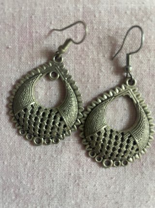 Lote 13 pares pendientes plata y multicolor