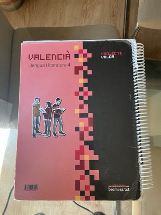 Valencià, Llengua i literatura, 4