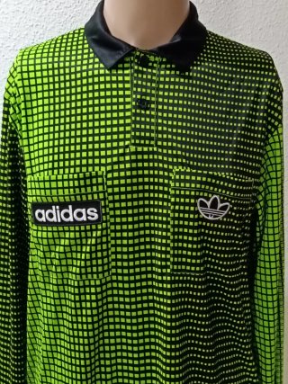 Camiseta Adidas Árbitro Manga Larga Verde