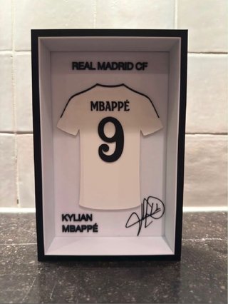Quadro Real Madrid Mbappé 9