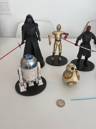 Lote Figuras Star Wars Metálicas