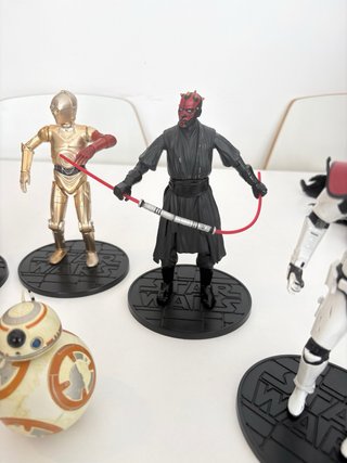 Lote Figuras Star Wars Metálicas