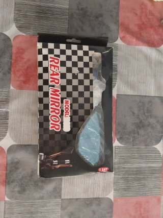 Retrovisores Moto Scooter Azules Nuevos