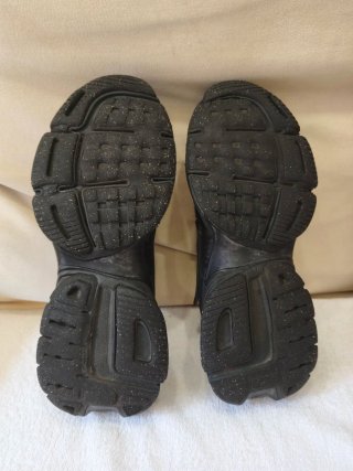 Zapatillas Nike V2K Run Triple Black Talla 40
