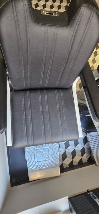 Sillón de Barbería Negro