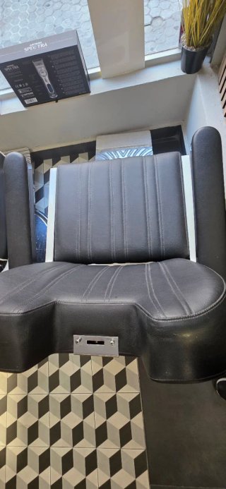 Sillón de Barbería Negro
