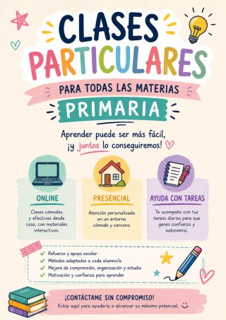 Clases particulares en Fuenlabrada, Madrid.