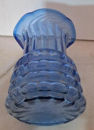 Vaso blu cobalto vintage Murano