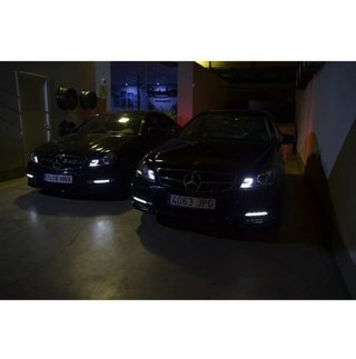 Faros delanteros Mercedes Clase C W204 Bi- xenon c