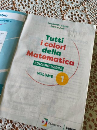 Libro di matematica usato