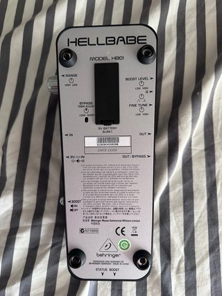Behringer HB01 Hellbabe Wah Pedal