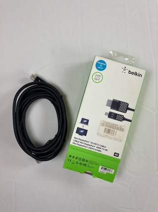 Cable Belkin Mini DisplayPort a HDTV 3.6m