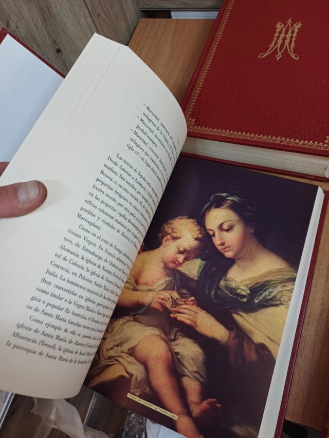 HISTÓRIA DE LA VIRGEN MARÍA, 4 TOMOS, COMPLETA