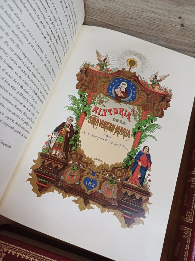 HISTÓRIA DE LA VIRGEN MARÍA, 4 TOMOS, COMPLETA