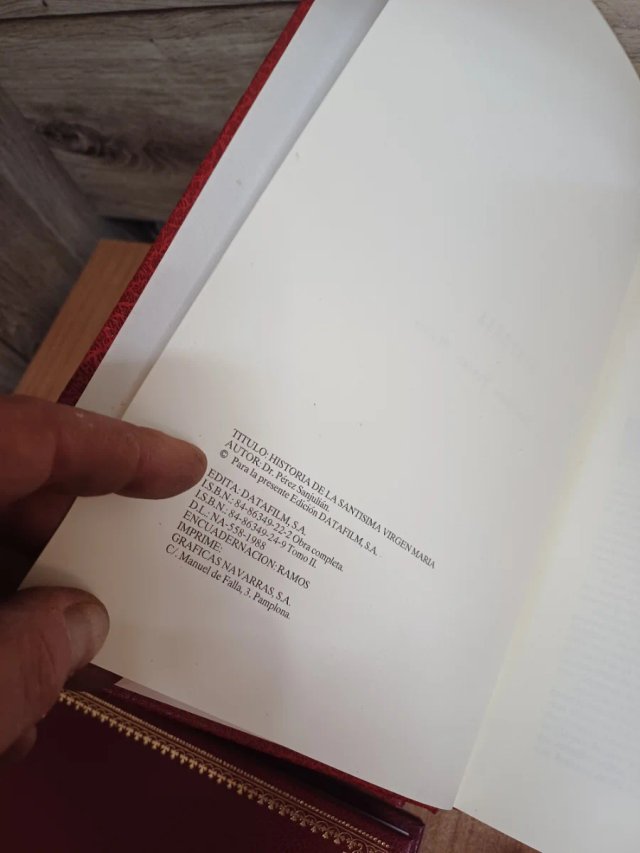 HISTÓRIA DE LA VIRGEN MARÍA, 4 TOMOS, COMPLETA