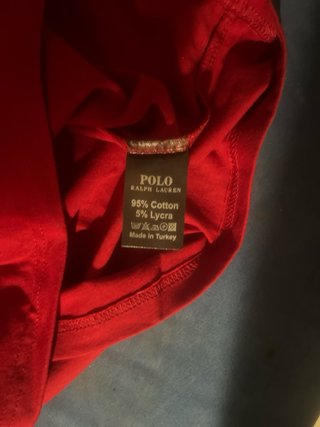T-shirt Polo Ralph Lauren Rossa