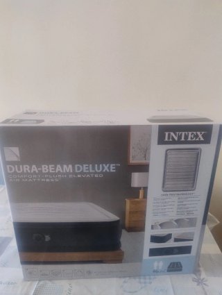 Colchón Hinchable INTEX Dura-Beam Deluxe152x203x46