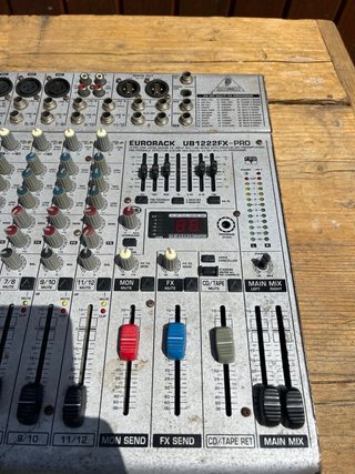 Mesa de Sonido Behringer UB1222FX-PRO