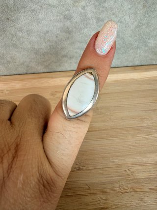Anillos Plata Ley 925 Abalone y Nácar