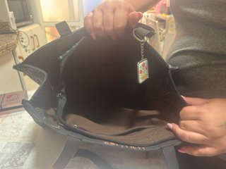 Bolso Frida Kahlo Negro Multicolor