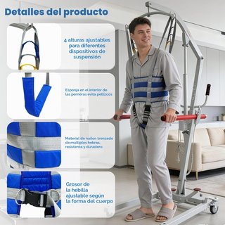 Arnés grúa paciente Talla M hasta 230 kg
