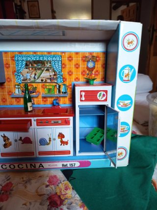 Cocinita de juguete vintage