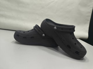 Crocs plataforma negras T. 39-40