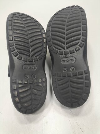 Crocs plataforma negras T. 39-40