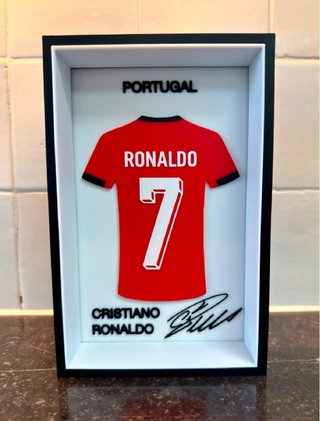Quadro CR7 Portogallo Cristiano Ronaldo