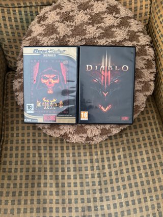 Lote 2 Juegos Diablo PC (Blizzard)