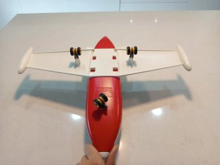 Avión Playmobil con 3 figuras