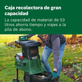Trituradora de jardín eléctrica Bosch AXT 25 TC