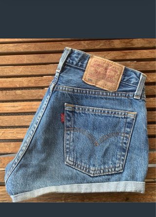 Shorts Levi's 501 Azules