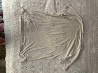 Camiseta BOUBLE Pull&Bear Blanca