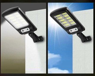 4 Faretti Solari LED Esterni con Telecomando