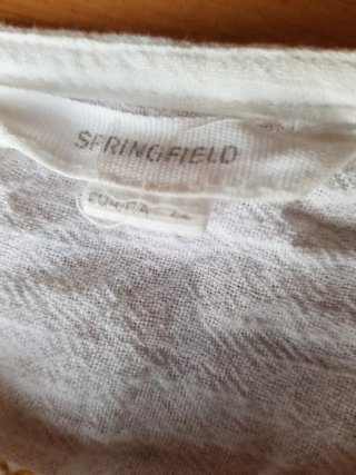 Blusa Springfield Bordada Talla 44.