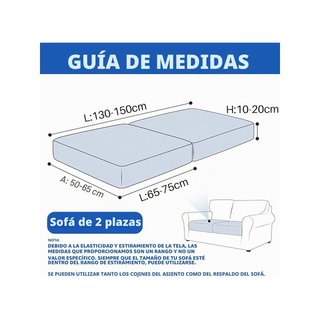 Ystyle funda sofá cojín elástico verde