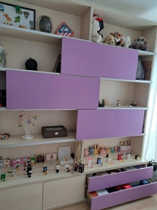 Librería juvenil modular 280x220 cm Impecable