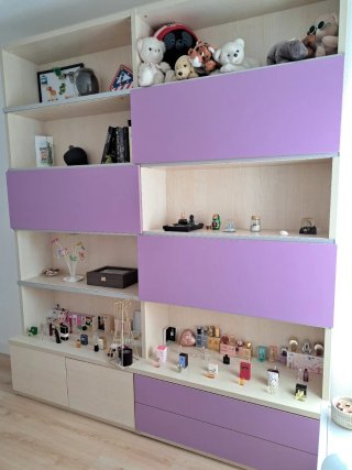 Librería juvenil modular 280x220 cm Impecable