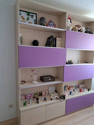 Librería juvenil modular 280x220 cm Impecable