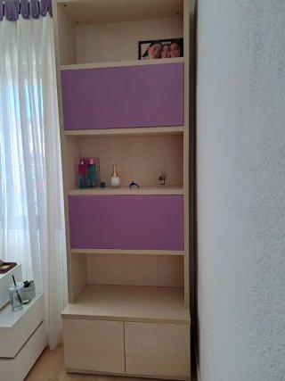 Librería juvenil modular 280x220 cm Impecable